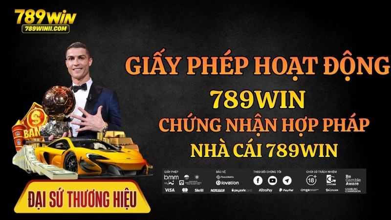 giấy phép hoạt động của 789WIN - – Curacao eGaming & Tiêu Chuẩn Bảo Mật Nhà Cái